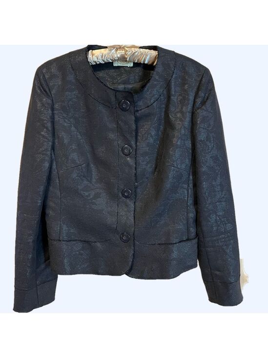 Talbots Jackets & Blazers - Talbots Jacquard Cropped Jacket